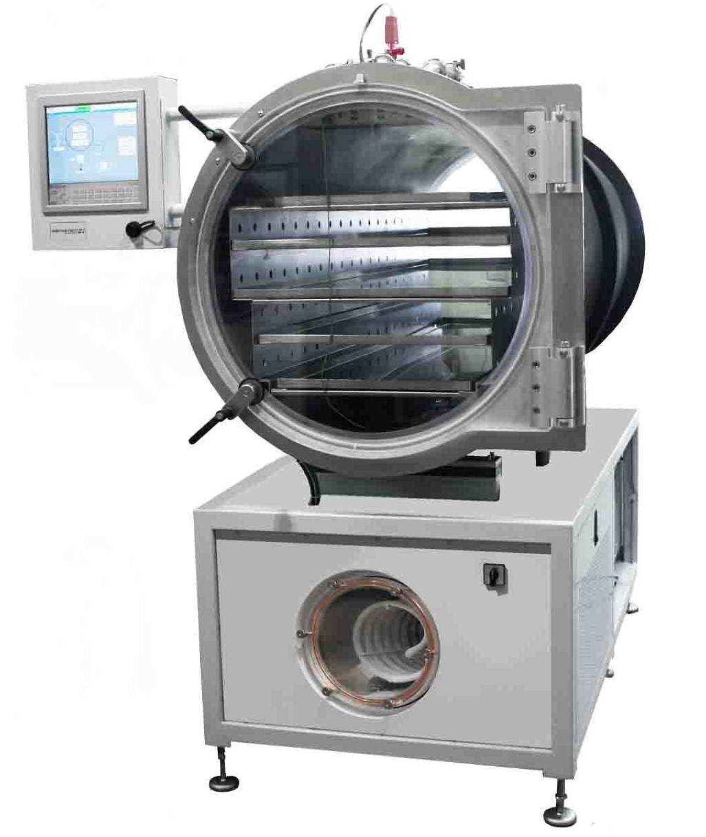 LyoDry Heritage Freeze Dryer has a total drying area of up to 5m2 across 5 removable trays. Fully automated with data logging, touch screen control and remote view option.